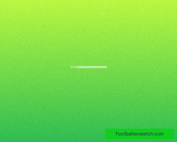 2026世界杯电视直播全方位指南精彩赛事不容错过